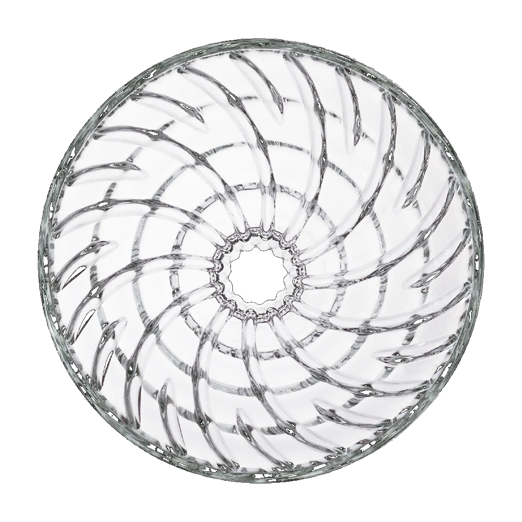 Glass Coffee Dripper V60 black