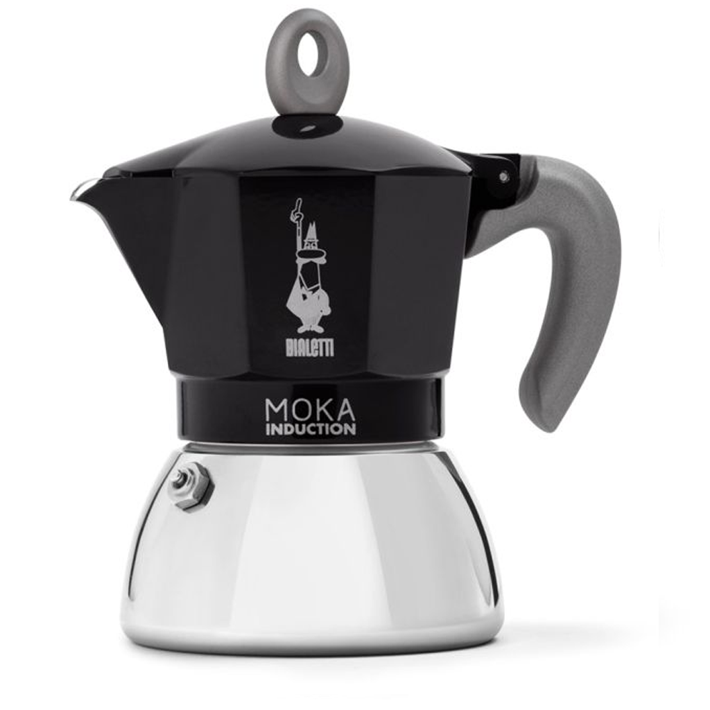 Bialetti Espressokocher New Moka Induction schwarz